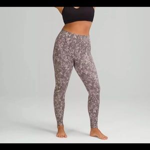 Lululemon Align hideaway camo lunar rock multi